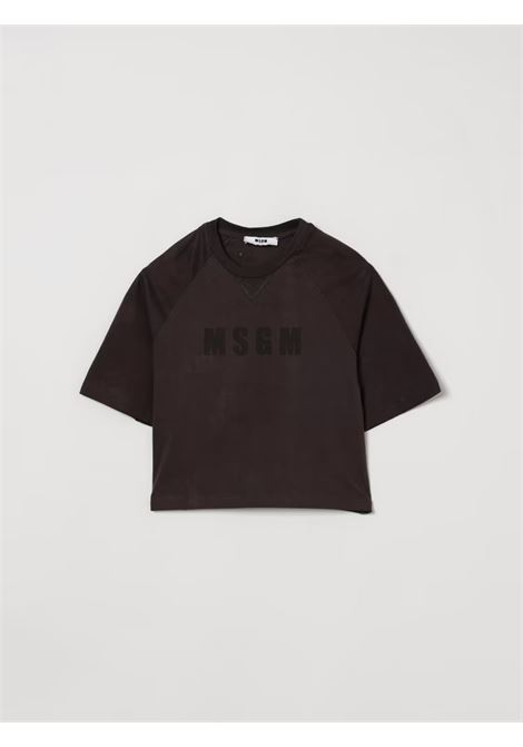 T-shirt con stampa MSGM KIDS | S6MSJGTH157103